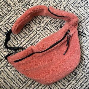FP Movement by Free People Coral Sherpa Belt Bag